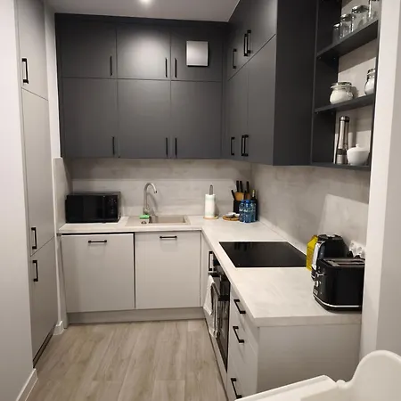 شقة W Centrum Nowy Kameralny Apartamenta, Duzy Parking, Fv, Luksusowo Wyposazony, Playstation 5, Balkon, Klimatyzacja, Taras, Winda, Wyposazona Kuchnia Starogard Gdański