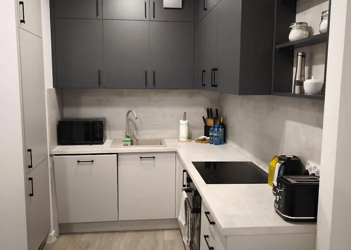 Lägenhet W Centrum Nowy Kameralny Apartamenta, Duzy Parking, Fv, Luksusowo Wyposazony, Playstation 5, Balkon, Klimatyzacja, Taras, Winda, Wyposazona Kuchnia Starogard Gdański